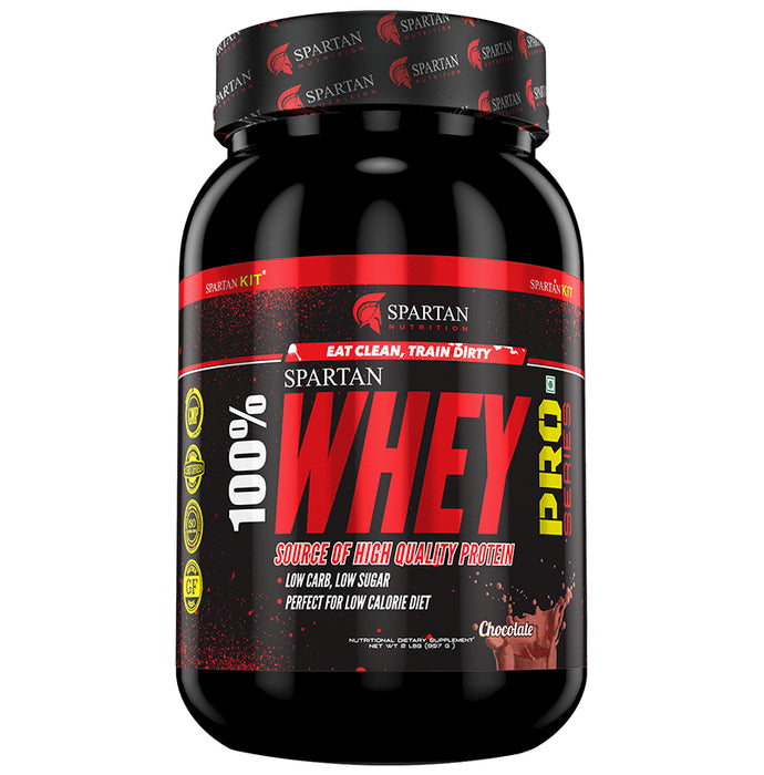 Spartan Nutrition 100% Whey Protein Pro Powder Chocolate - Classic Derma