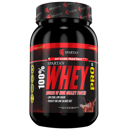 Spartan Nutrition 100% Whey Protein Pro Powder Chocolate - Classic Derma