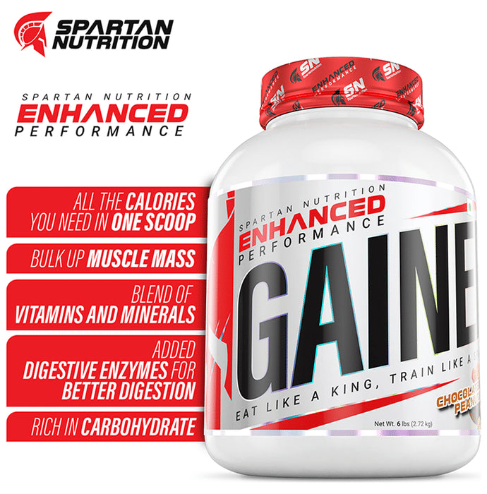 Spartan Nutrition Enhanced Performance Gainer Chocolate Peanut Butter