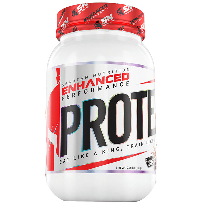 Spartan Nutrition Enhanced Performance Protein Powder Rich Chocolate - Classic Derma