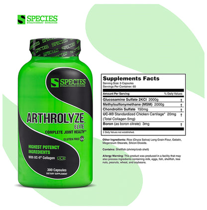 Species Nutrition Arthrolyze Elite Capsule