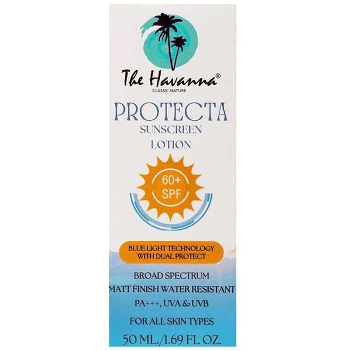 The Havanna Protecta Sunscreen Lotion SPF 60 + PA+++ - Classic Derma