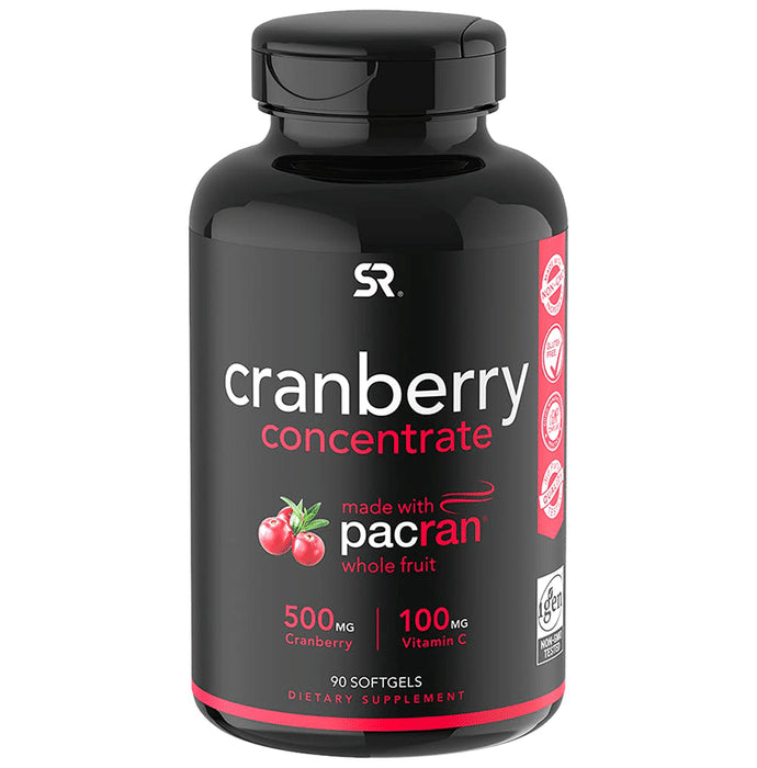 Sports Research Cranberry Concentrate Whole Fruit 600mg Softgels - Classic Derma