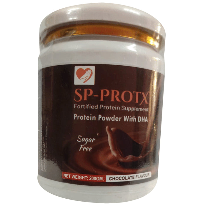 SP-Protx Protein Powder with DHA Sugar Free Chocolate - Classic Derma