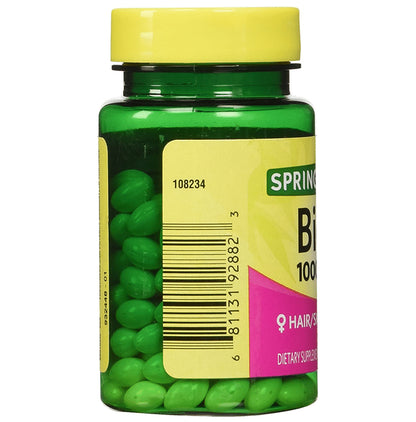 Spring Valley Biotin 1000mcg Softgel