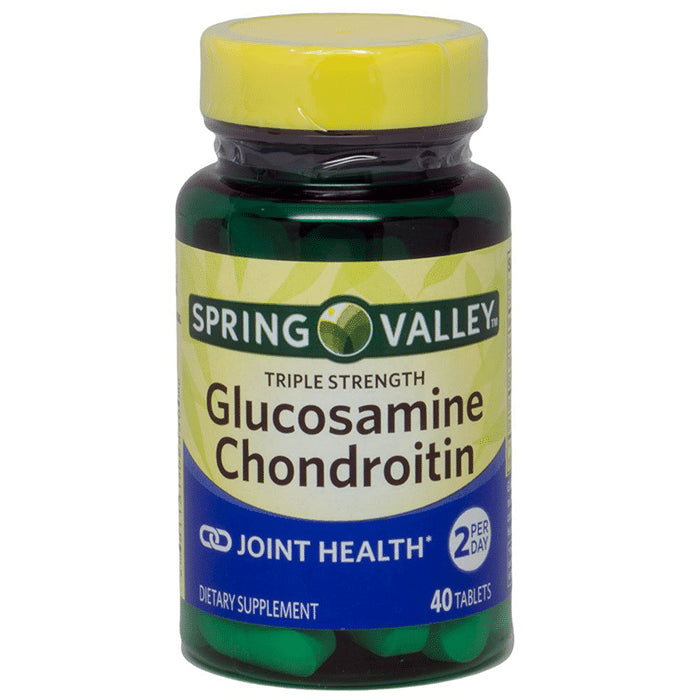 Spring Valley Triple Strength Glucosamine Chondroitin Tablet - Classic Derma