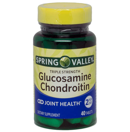Spring Valley Triple Strength Glucosamine Chondroitin Tablet - Classic Derma