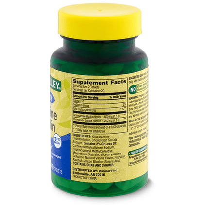 Spring Valley Triple Strength Glucosamine Chondroitin Tablet