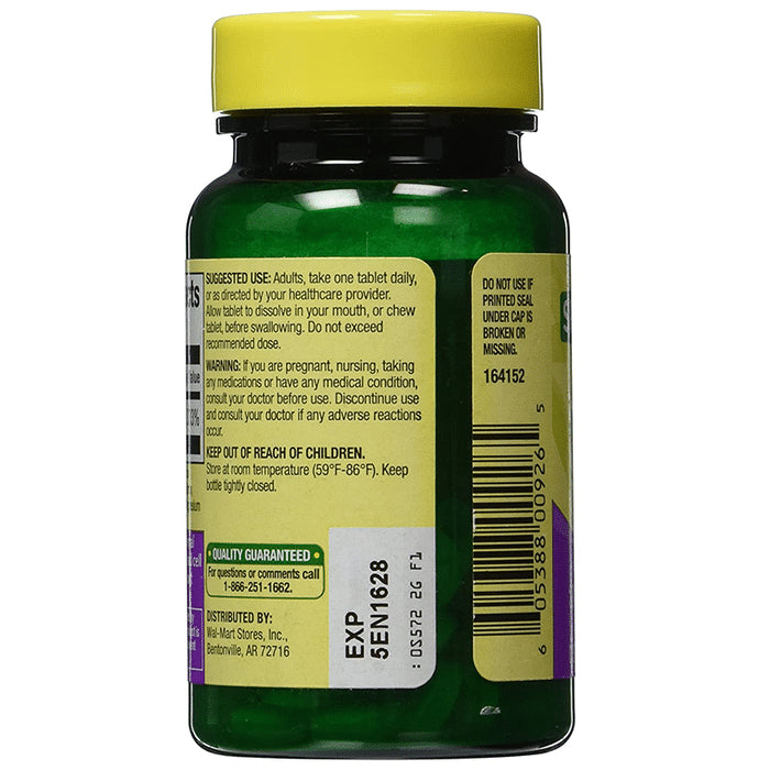 Spring Valley Vitamin B12 5000mcg Tablet Natural Cherry