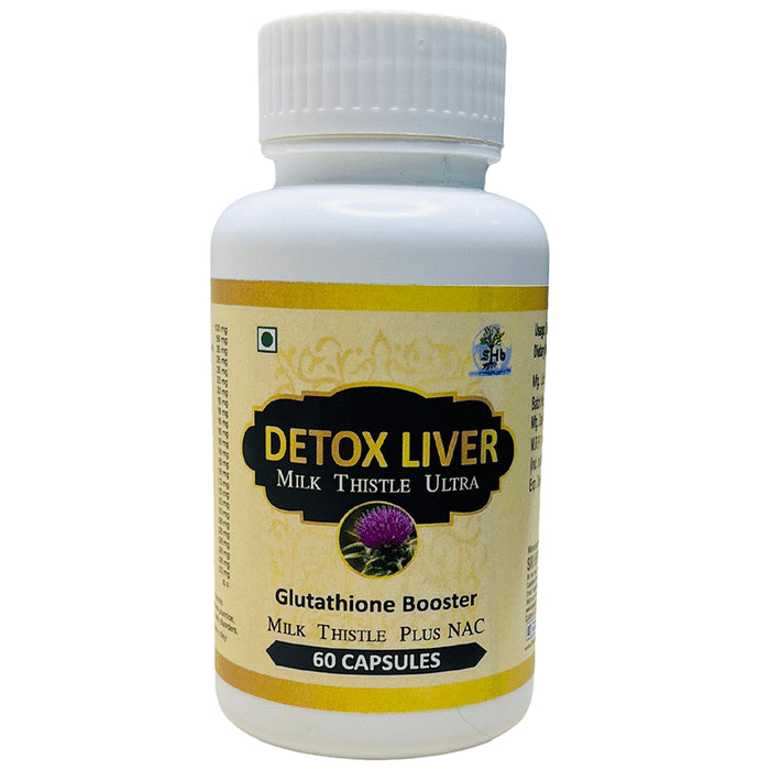 Sri Herbasia Biotech Detox Liver Milk Thistle Ultra Capsule - Classic Derma