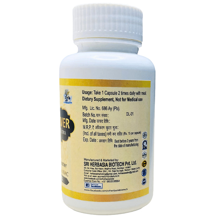 Sri Herbasia Biotech Detox Liver Milk Thistle Ultra Capsule