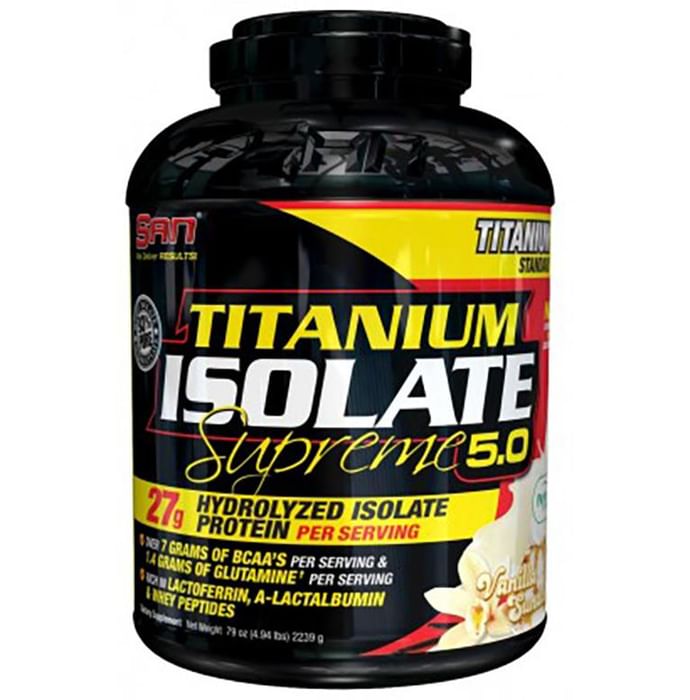 SAN Titanium Isolate Supreme 5.0 Vanilla Sundae - Classic Derma