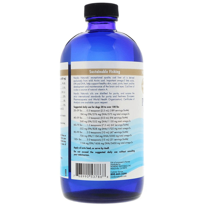 Nordic Naturals Pet Cod Liver Oil