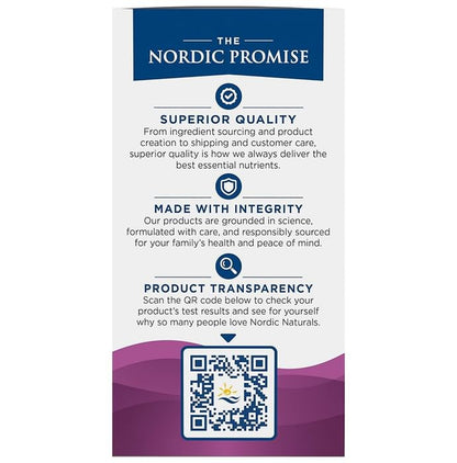 Nordic Naturals Prenatal DHA Plant Based DHA 500mg Soft Gels