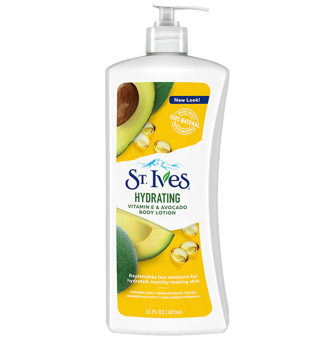 St. Ives Hydrating Vitamin E & Avocado Body Lotion - Classic Derma