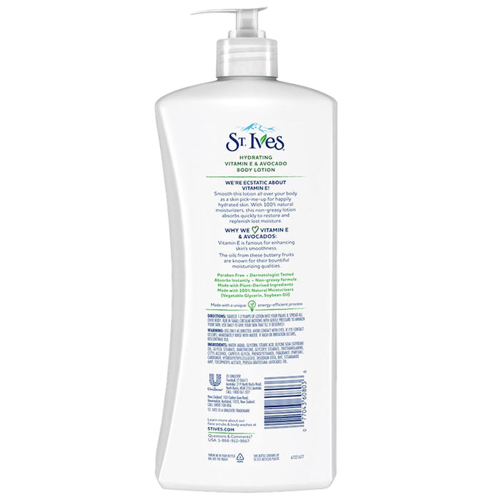 St. Ives Hydrating Vitamin E & Avocado Body Lotion