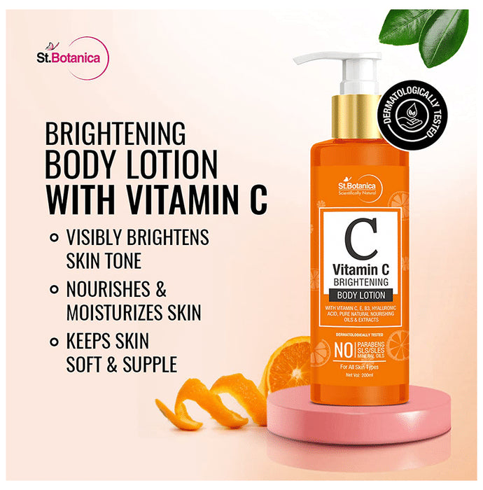 St.Botanica Vitamin C Brightening Body Lotion