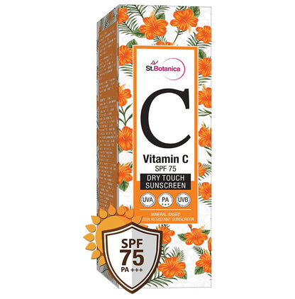 St.Botanica Vitamin C Dry Touch Sunscreen SPF 75 - Classic Derma