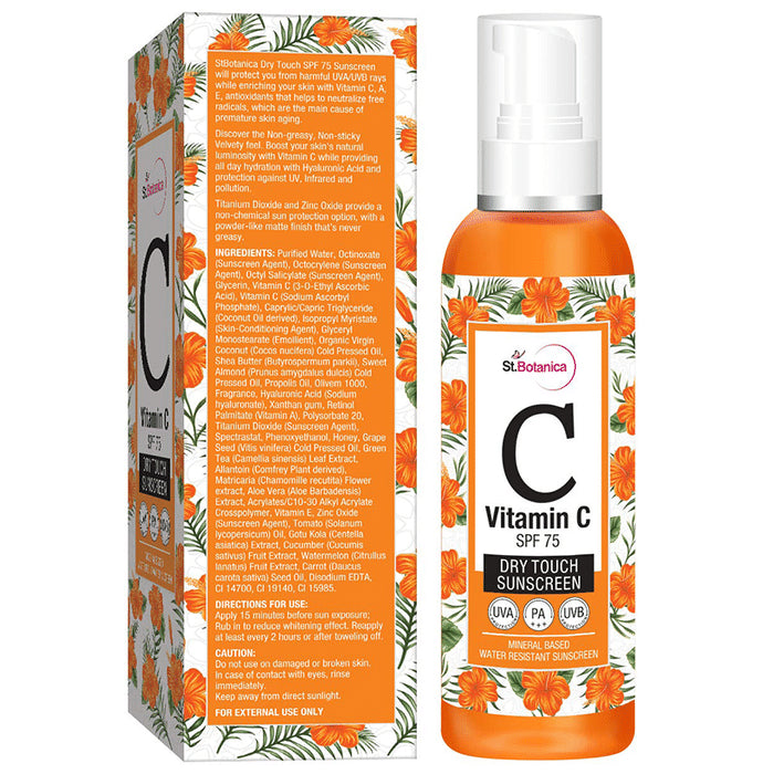 St.Botanica Vitamin C Dry Touch Sunscreen SPF 75