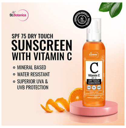 St.Botanica Vitamin C Dry Touch Sunscreen SPF 75