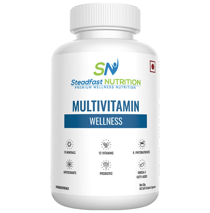 Steadfast Nutrition Multivitamin Wellness Soft Gelatin Capsule