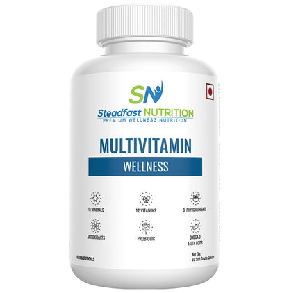 Steadfast Nutrition Multivitamin Wellness Soft Gelatin Capsule