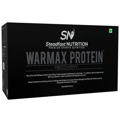 Steadfast Nutrition Warmax Protein Recovery Chocolate - Classic Derma