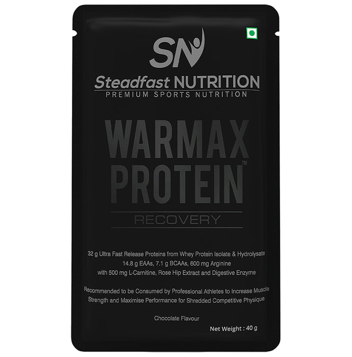 Steadfast Nutrition Warmax Protein Recovery Chocolate