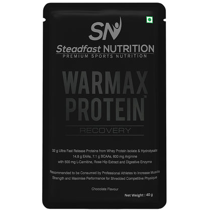 Steadfast Nutrition Warmax Protein Recovery Chocolate