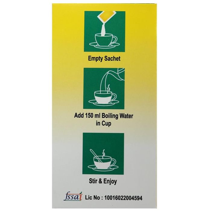 Steller Stevia Sweetened Chai with 10 Cups + Stirrers Free Royal Plain