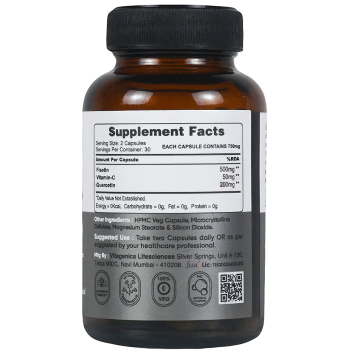 StemRx Fisetin Capsule for Anti-Aging & Skin Care