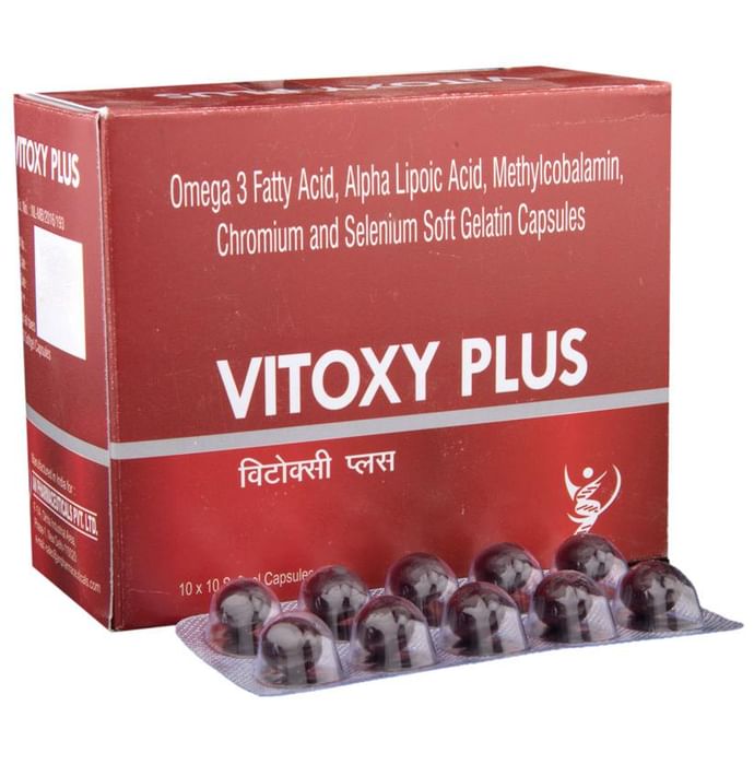 Vitoxy Plus Soft Gelatin Capsule - Classic Derma