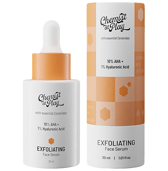 Chemist At Play With Essential Ceramides 10% Face Serum Exfoliating - Classic Derma