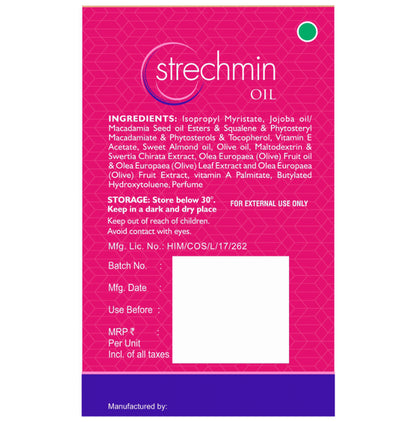 Strechmin Stretch Marks Cream with Vitamin E