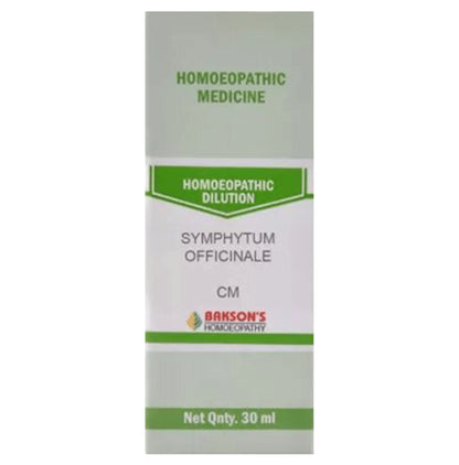 Bakson's Homeopathy Symphytum Officinale Dilution CM - Classic Derma
