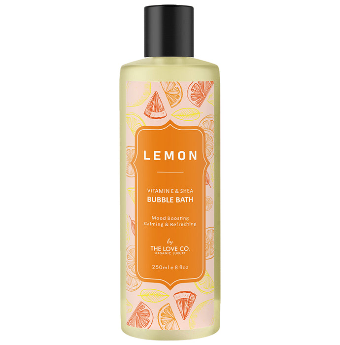 The Love Co. Lemon Bubble Bath - Classic Derma