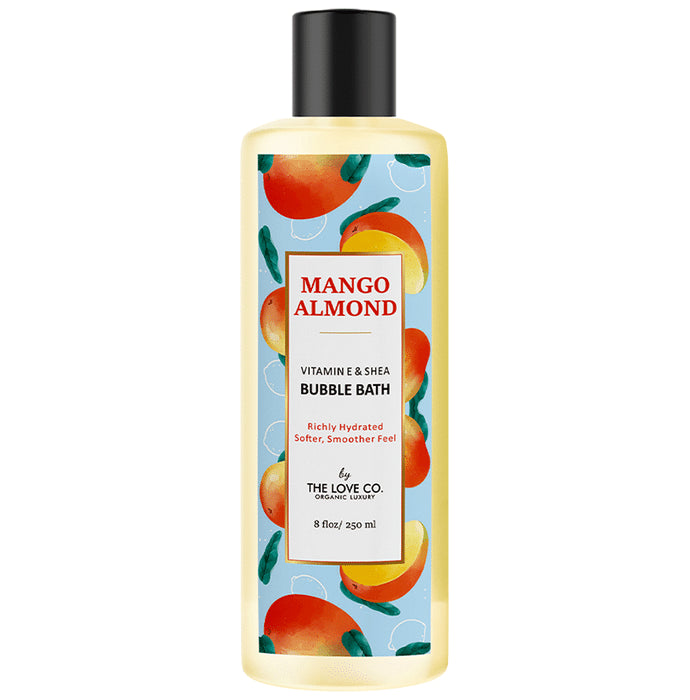 The Love Co. Mango Almond Bubble Bath - Classic Derma