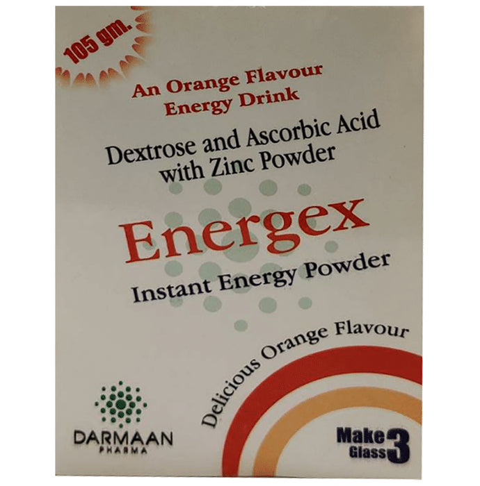 Energex Instant Energy Powder Delicious Orange - Classic Derma