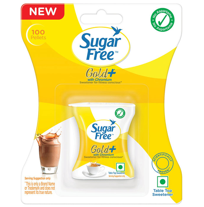 Sugar Free Gold Plus Low Calorie Aspartame Sweetener Pellets - Classic Derma