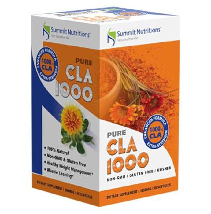 Summit Nutritions Pure CLA 1000mg Softgel - Classic Derma