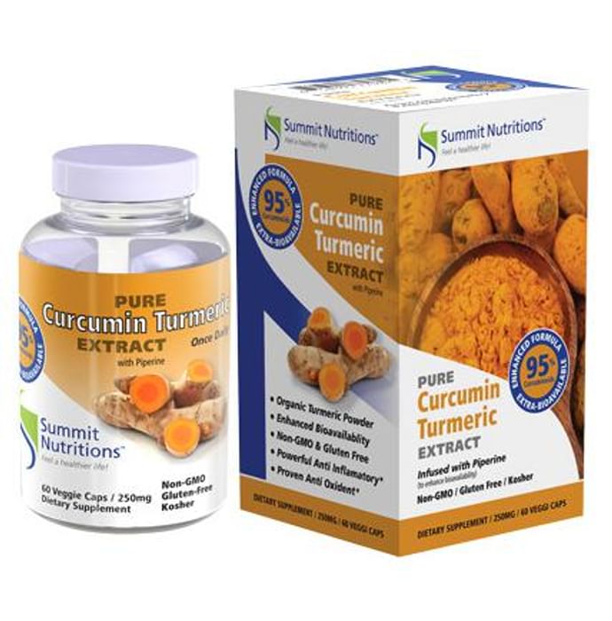 Summit Nutritions Pure Curcumin Turmeric Extract Capsule - Classic Derma