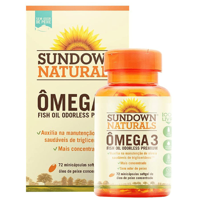 Sundown Naturals Omega 3 Fish Oil Odorless Premium Softgel - Classic Derma