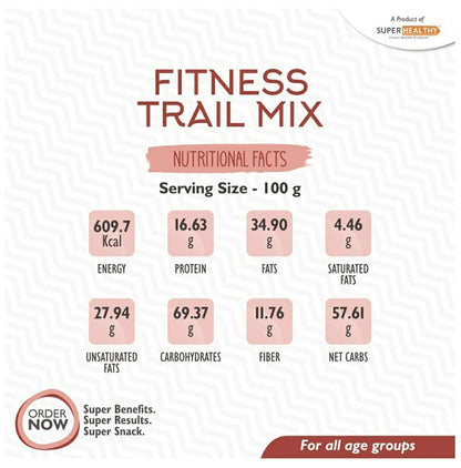 Super Healthy Fitness Trail Mix