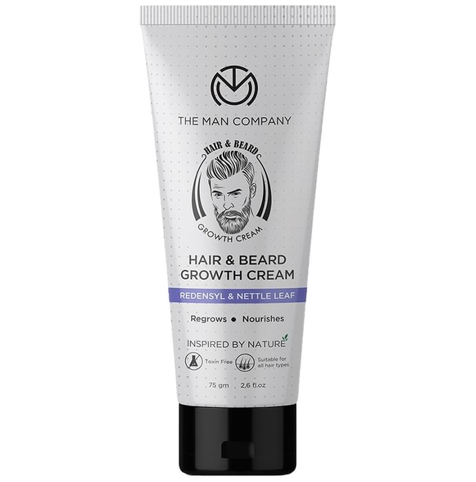 The Man Company Hair & Beard Growth Cream - Classic Derma