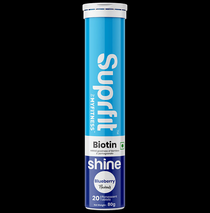 Superfit Biotin Effervescent Tablet Blueberry - Classic Derma