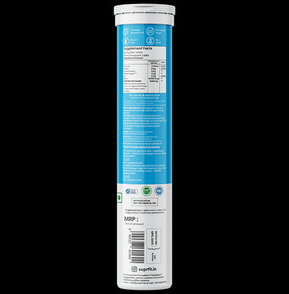 Superfit Biotin Effervescent Tablet Blueberry