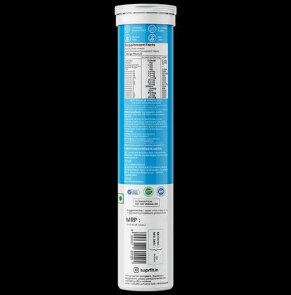 Superfit Multivitamin Active Effervescent Tablet Raw Mango