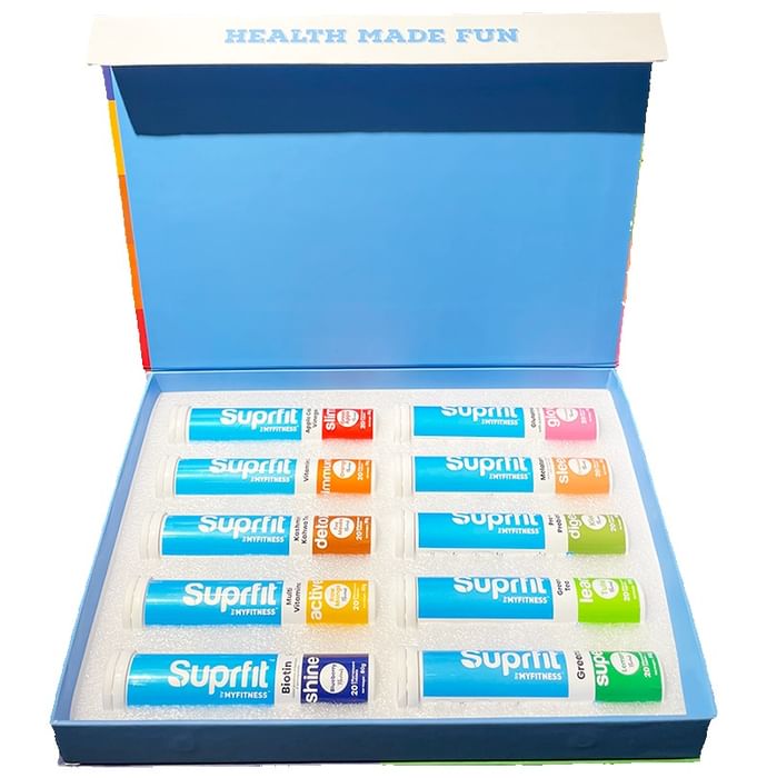 Superfit Superfit Gift Box Effervescent Tablet(20 Each) - Classic Derma