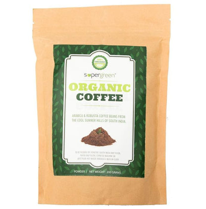 Supergreen Organic Coffee Powder - Classic Derma