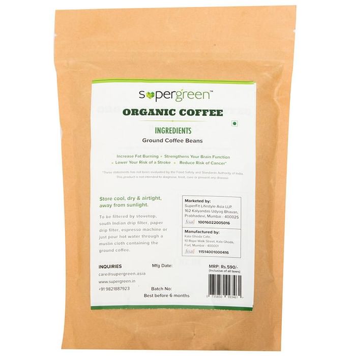 Supergreen Organic Coffee Powder